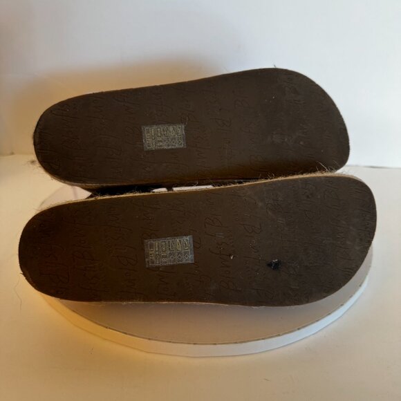 Blowfish Malibu Tanna Platform Strap Wedge Sandal Women Size 8 Brown - Picture 11 of 16